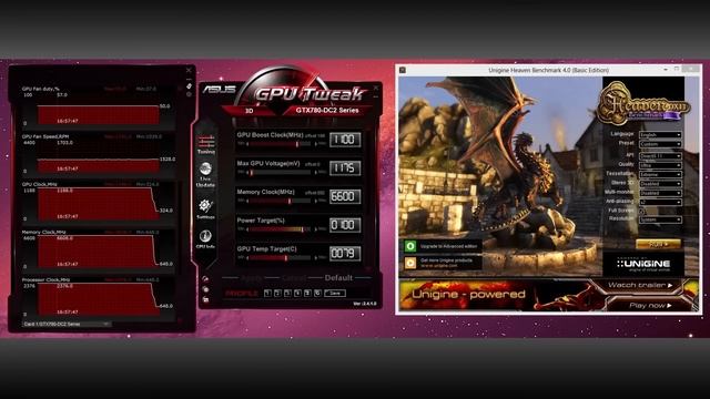 ASUS GeForce GTX 780 DirectCU II 2-Way SLI Performance Benchmark смотреть онлайн
