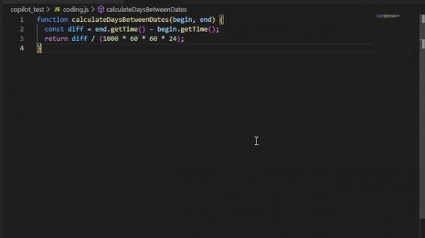 Github Copilot in VS Code