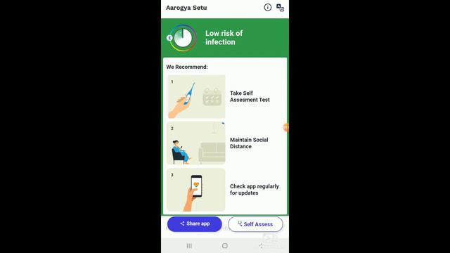 Aarogya setu App : Red Alert ⚠ icon full details in Hindi | आरोग्य सेतु Red Alert ⚠ क्या है समझे смотреть онлайн