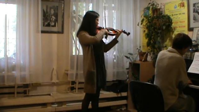 Max Bruch Violin Concerto No. 1 (g-moll), movements 2, 3. Indira Pinchuk (06.10.2017) смотреть онлайн