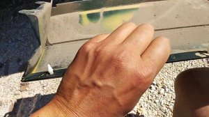 Снятие листвы переднего крыла W140