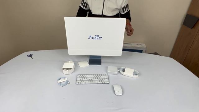 Unboxing Apple iMac - m1 chipset | 24 inch Retina display | 256gb | 2021 model | experts-eye смотреть онлайн