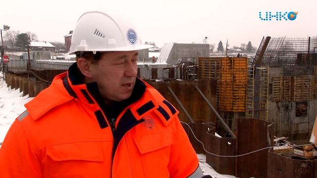 Как продолжается строительство на гидроузле "Белоомут", узнаете из репортажа. смотреть онлайн