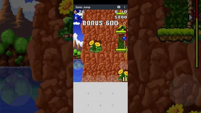 Sonic Jump Gameplay (Java game) смотреть онлайн