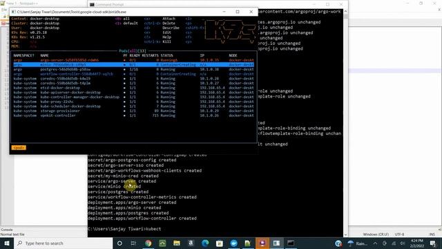 Argo Workflow Install And Run First Workflow