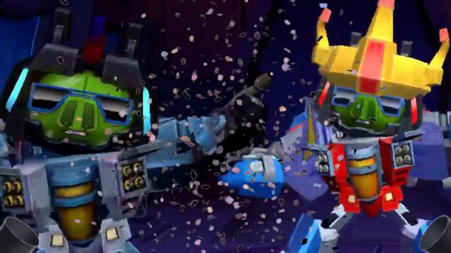 Angry Birds Transformers - ALL 3 MISSIONS - Easy, Medium, Hard смотреть онлайн