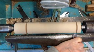 Скалка из груши с вращающимися ручками