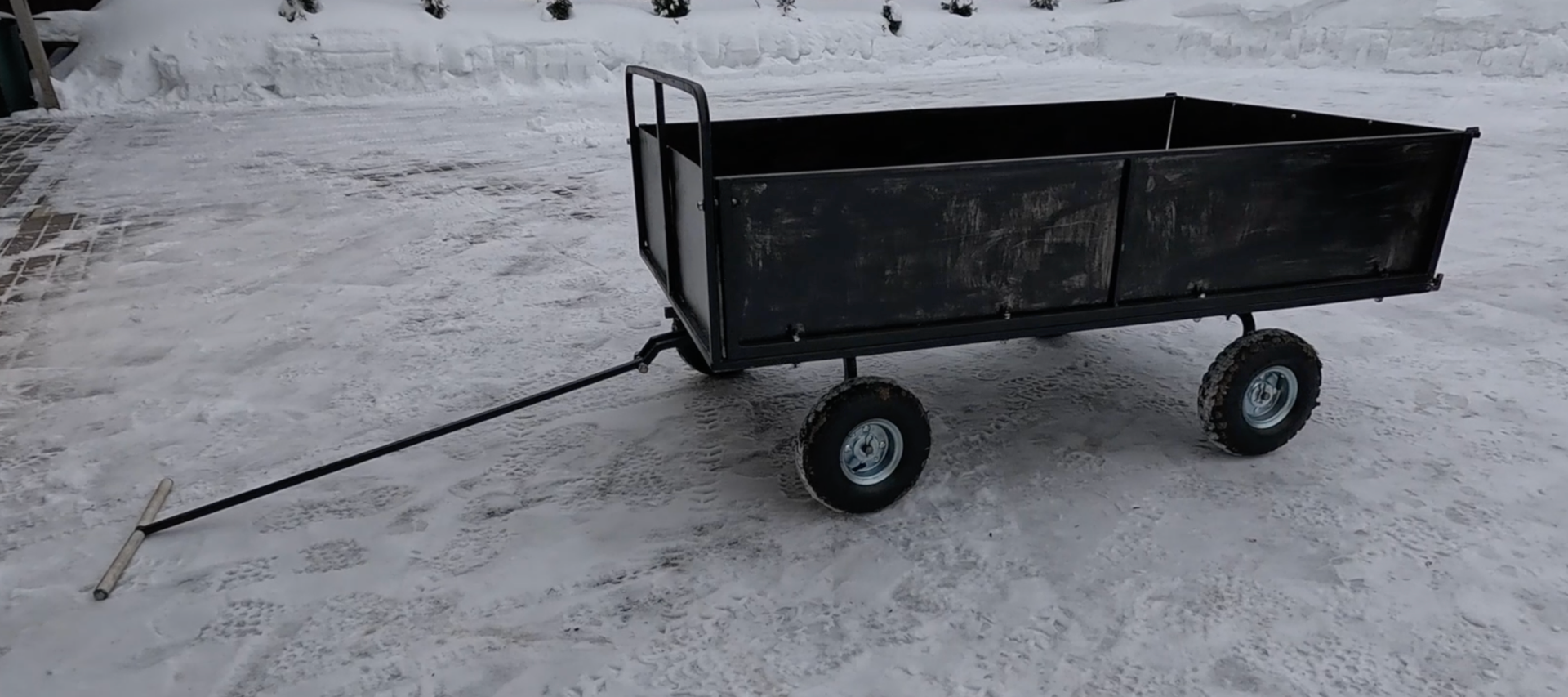 Тележка cадовая простая. Своими руками. смотреть онлайн