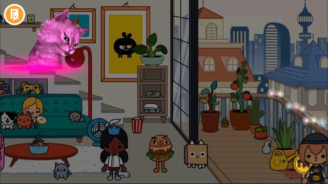 TOCA LIFE 2 ИГРА для ДЕТЕЙ говорящий КОТЕНОК АБИ играет ДЕТСКИЙ ЛЕТСПЛЕЙ смотреть онлайн