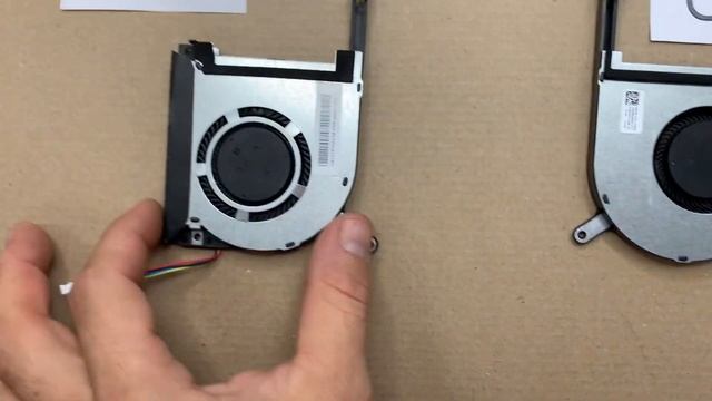 Кулер для ноутбука ASUS FX505 FX705 смотреть онлайн