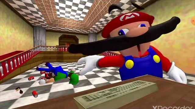 Mario cursed commercial #smg4 #mario смотреть онлайн