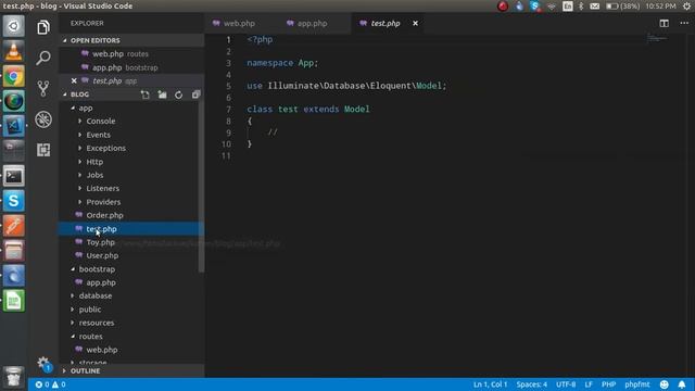 lumen tutorial 5 - how to use make command in смотреть онлайн