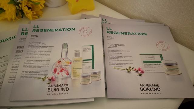 ПРОБНИКИ натуральной косметики ANNEMARIE BORLIND. смотреть онлайн