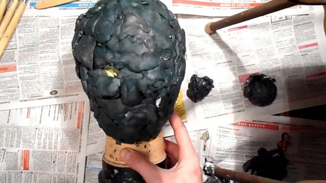 Как сделать маску Джейсона Вурхиза 1 часть how to make a mask of Jason Voorhees part 1 смотреть онлайн