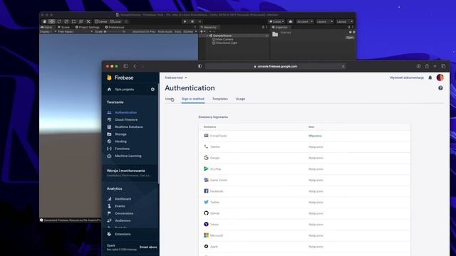 How to configure Firebase Auth 7.0.2 in Unity смотреть онлайн