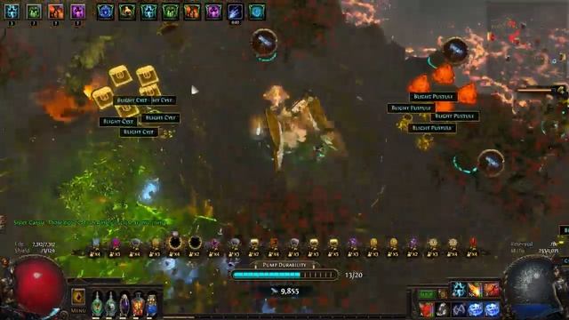 [3.8] Fireball Ignite Elementalist T14 Blighted Map смотреть онлайн