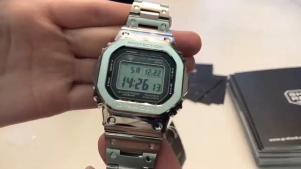 Часы мужские Casio GMW-B5000D-1E - обзор наручных часов