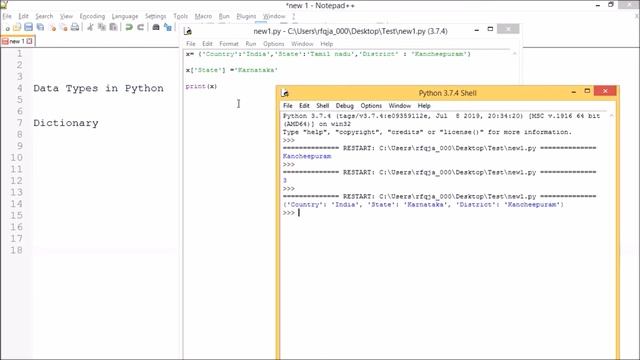 # 09 Python Data Types || Dictionary смотреть онлайн