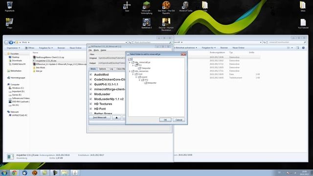 Minecraft Tutorial: How to - Install Mods | Solve ID Conflicts смотреть онлайн
