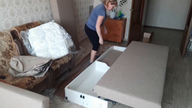 ИКЕА диван ФРИХЕТЕН//Сборка дивана?// сама справилась// смотреть онлайн