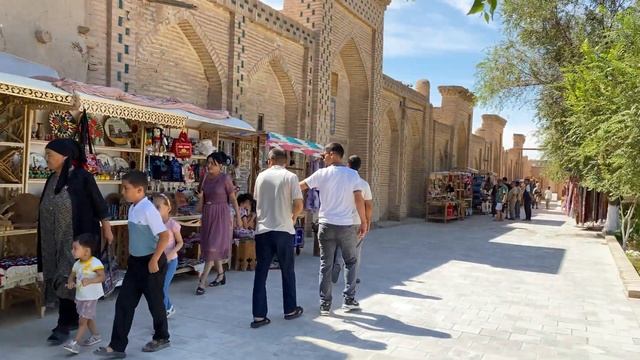 4k Ichan Qal'a | Ичан Кала | Uzbekistan, Khorezm, Khiva смотреть онлайн