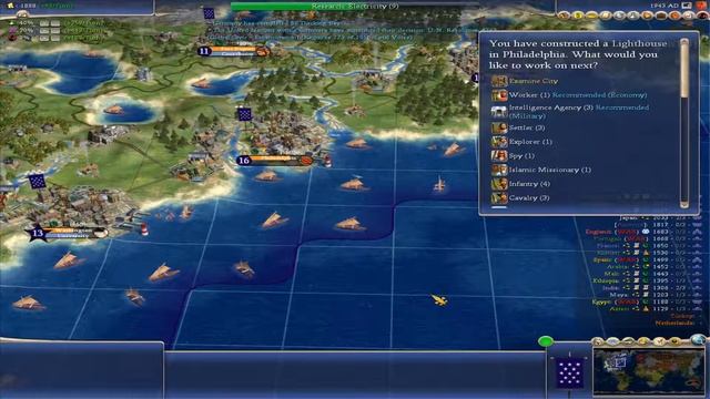 Sid Meier’s Civilization IV: Beyond the Sword, Rhyes and Fall mod #America v.14.4 смотреть онлайн