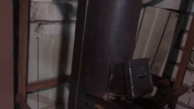 Печь на отработке с наддувом oil burner. смотреть онлайн