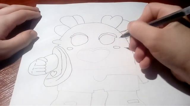 Как нарисовать Спайка Сакуру из Brawl Stars смотреть онлайн