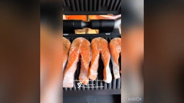 Семга на гриле смотреть онлайн