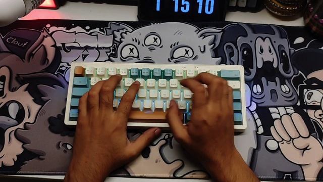 EZBoard 61t / M61T TnT Pink Switches - Sound Test смотреть онлайн