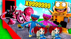 СТРОЮ БЕСКОНЕЧНУЮ ФАБРИКУ POPPY PLAYTIME МАМА ДЛИННЫЕ НОГИ #3 НУБ И ПРО ВИДЕО ROBLOX Poppy Playtime