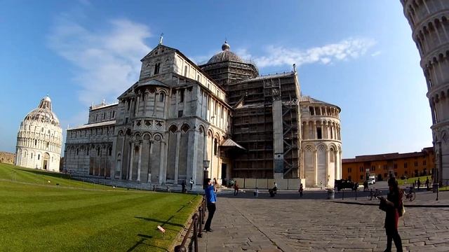 Пиза. Пизанская башня!!! Пизанский собор. смотреть онлайн