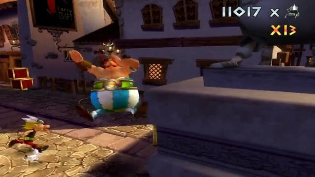 Let's Play (Max & Frodo) Asterix & Obelix XXL2: Mission Las-Vegum - #1 - Лютеция