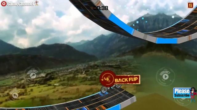 Stunt Mania 3D / Extreme Stunts / Motor Racing Games / Android Gameplay Video смотреть онлайн