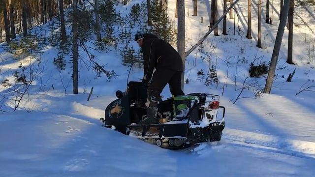 Озеро Орчежоя. Заезд на избу.Засадил буран. ЧАСТЬ 1 смотреть онлайн