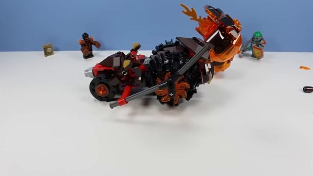 LEGO Nexo Knights Moltor's Lava Smasher Set 70313 Build Review смотреть онлайн