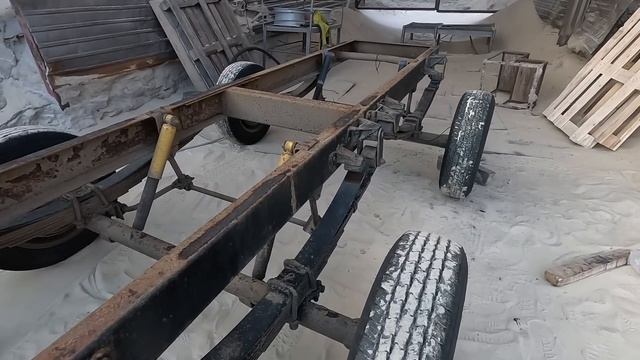 Пескоструй прицепа газели и очередное бешенство соседки. смотреть онлайн
