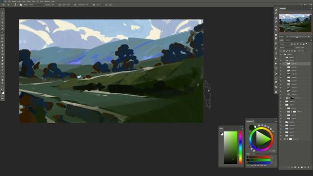 How to Create a Painterly Custom Brush in Photoshop смотреть онлайн