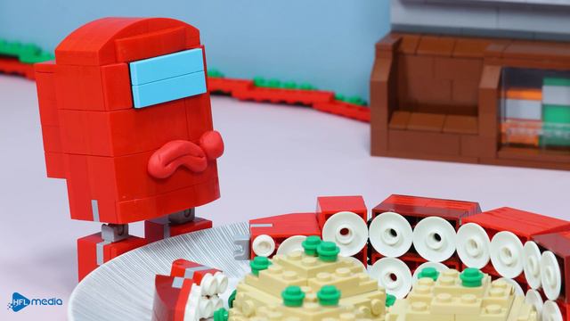 LEGO Среди Нас Играет В Боулинг В Реальной Жизни | Stop Motion Cooking И ASMR смотреть онлайн