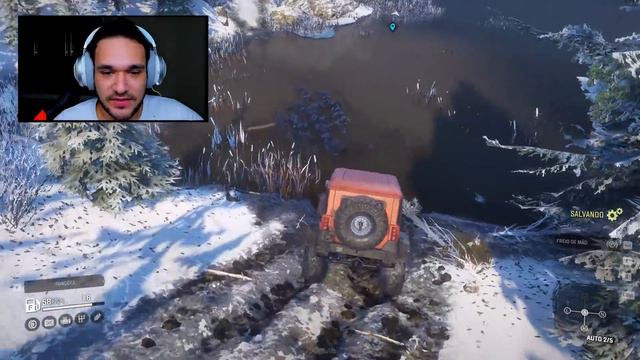 Resgatei um HUMMER abandonado no LAGO! SnowRunner смотреть онлайн