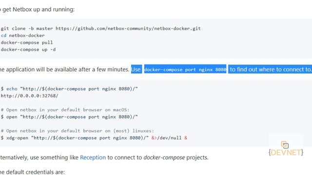 Установка Netbox Docker на Ubuntu. смотреть онлайн