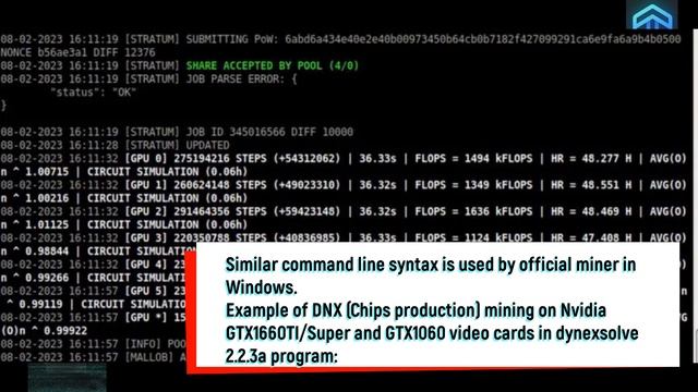 DynexSolve PoUW CPU & GPU Miner смотреть онлайн