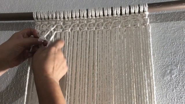 Macramé - Tapete simples, fácil e rápido смотреть онлайн