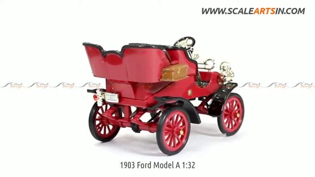 1903 Ford Model A 1:32 DiecastSscale Model Car www.scaleartsin.com смотреть онлайн