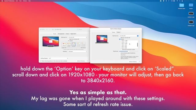 LAG Issues - External Monitor With M1 Macbook/Mac Mini? SOLVED