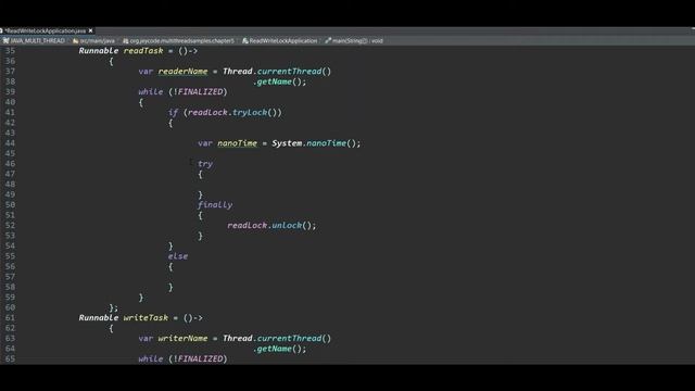 Programación Multi-THREAD en Java | ReadWriteLock | Bloqueos de lectura y escritura смотреть онлайн