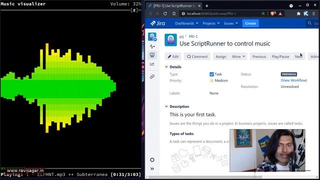 ScriptRunner for Jira - Control music from jira смотреть онлайн