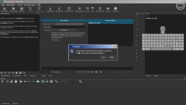 "Vorbereitung & Grundlagen"?01?SHOTCUT-Tutorial 2019[GER] (Filmschnitt) смотреть онлайн