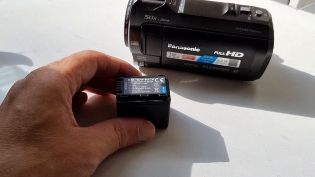 Аккумулятор Panasonic VW VBT380 Обзор. ( не оригинал) смотреть онлайн