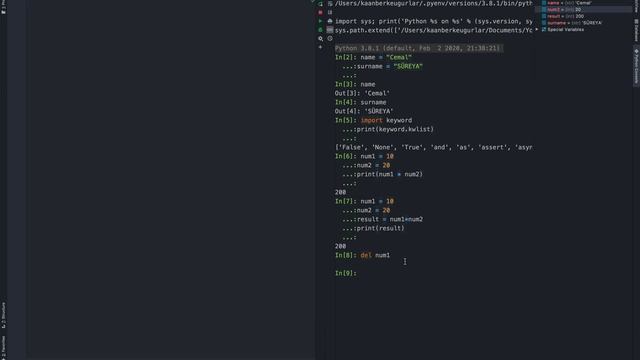 5- Python 3'te Değişkenler смотреть онлайн